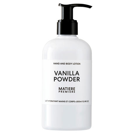 MATIERE PREMIERE Hand and Body Lotion Vanilla Powder