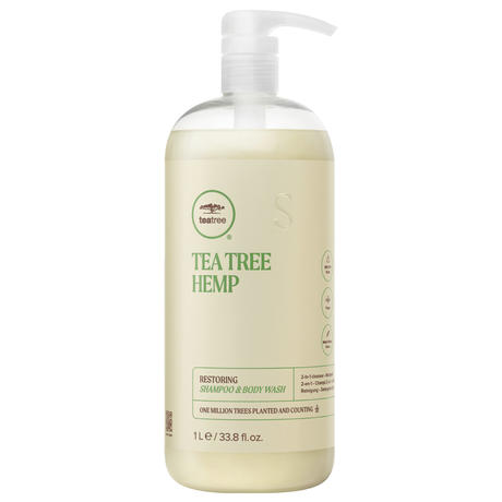 Paul Mitchell Tea Tree Hemp Restoring Shampoo & Body Wash 1 Liter