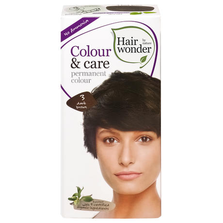 Hairwonder Colour & Care permanent colour 3 dark brown