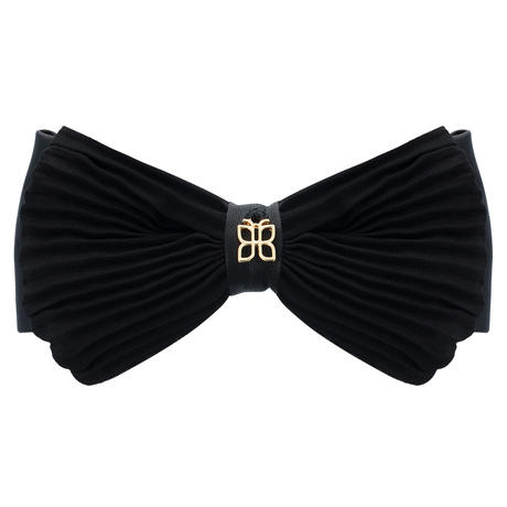 PARSA Beauty Barrette patentée avec noeud Noir