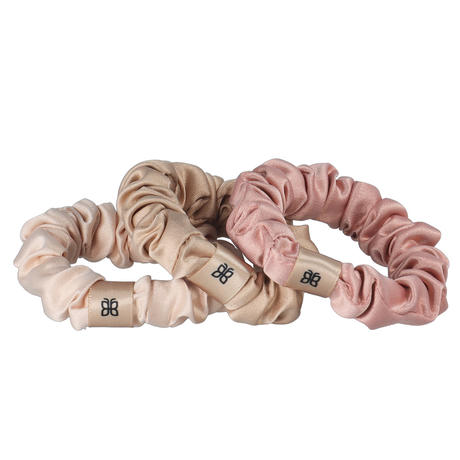 PARSA Beauty Scrunchie-Set mehrfarbig satiniert