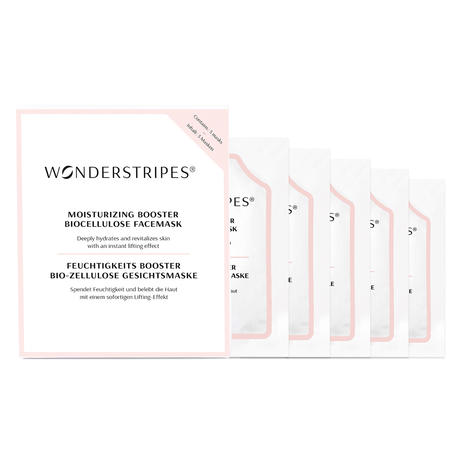 Wonderstripes Hyaluron Booster Bio-Zellulose Gesichsmaske