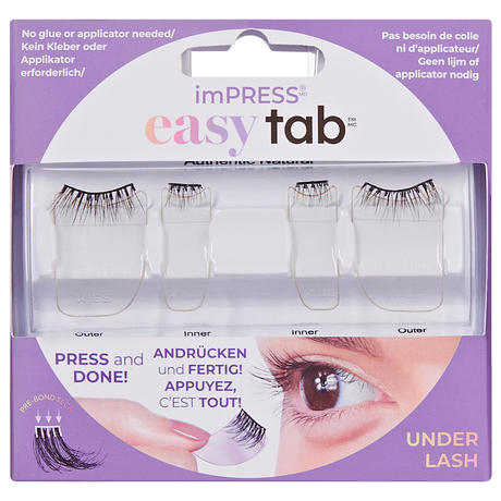 KISS imPRESS Press on Falsies Easy Tab 02 - Authentic Natural