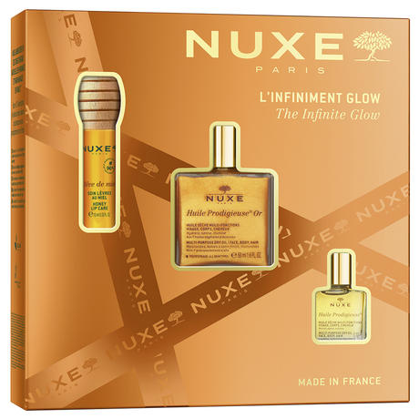 NUXE Huile Prodigieuse Coffret cadeau Or Glow