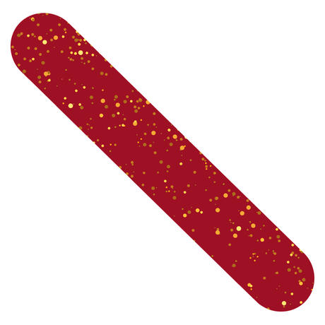 Canal Lime à sable à points dorés – Édition de Noël