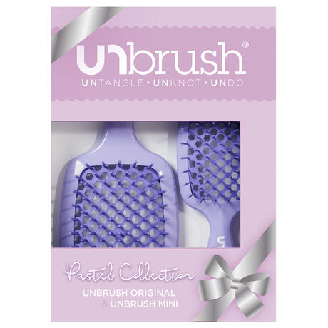 UNbrush Pastel Duo Set Lilac Light Purple