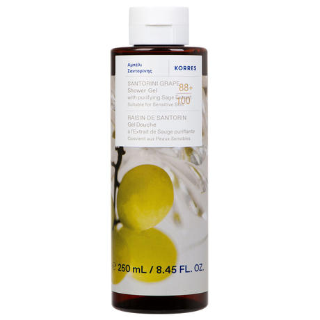 KORRES SANTORINI GRAPE gel douche