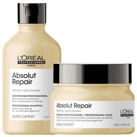 L'Oréal Professionnel Paris Serie Expert Absolut Repair Molecular Set (Shampoo 300ml + Mask 250ml) 