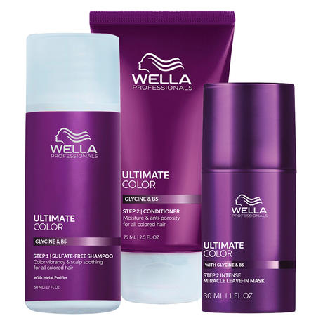 Wella Professionals Ultimate Color Trial Set (Shampoo 50ml + Conditioner 75ml + Mask 30ml)