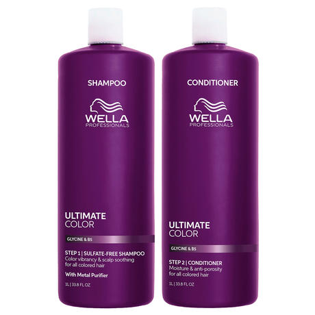 Wella Professionals Ultimate Color Kit big (Shampoo 1000ml + Conditioner 1000ml) 