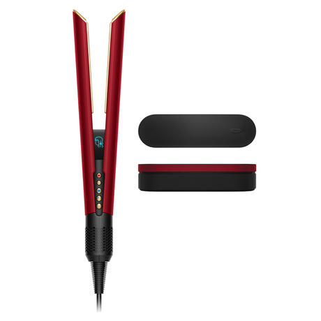 Dyson Airstrait Piastra per capelli rosso velluto e oro