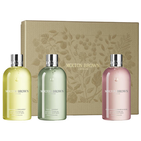 MOLTON BROWN Floral & Green Trio Gift Set