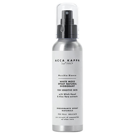 Acca Kappa Muschio Bianco White Moss Spray Natural Deodorant