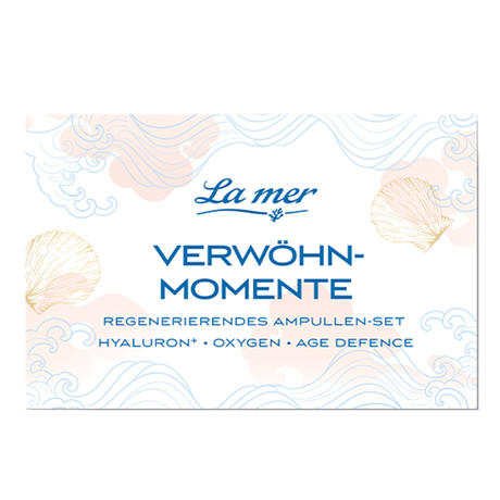 La mer Cosmetics Ampullen-Set „Verwöhnmomente“