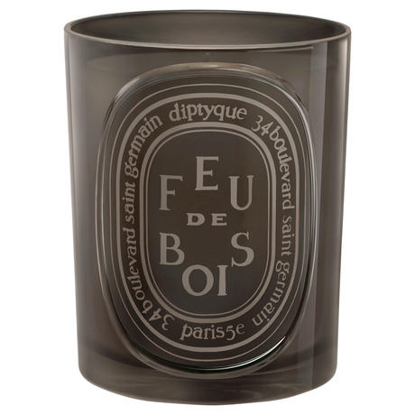 diptyque Grey Candle Feu de Bois