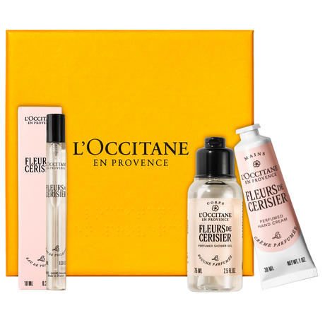 L'Occitane Fleur de Cerisier Routine