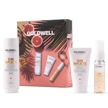 Goldwell Dualsenses Sun Reflects Sommer Set (Shampoo 100ml + Treatment 50ml +Spray 30ml)