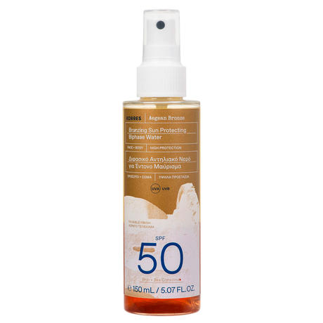 KORRES Aegean Bronze Bronzing Sun Protecting Biphase Water SPF 50