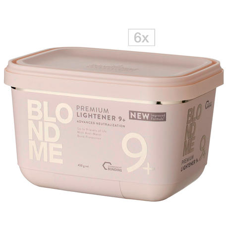 Schwarzkopf Professional BLONDME Premium Lightener 9+ 6er Set