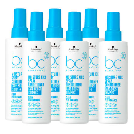 Schwarzkopf Professional BC Bonacure MOISTURE KICK Spray Conditioner 6er Set