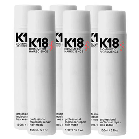 K18 Biomimetic Hairscience Professional Molecular Repair Hair Mask 6er Set