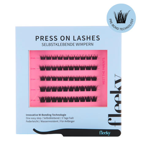 fleeky Press-On Lashes Natural – Meet the Parents