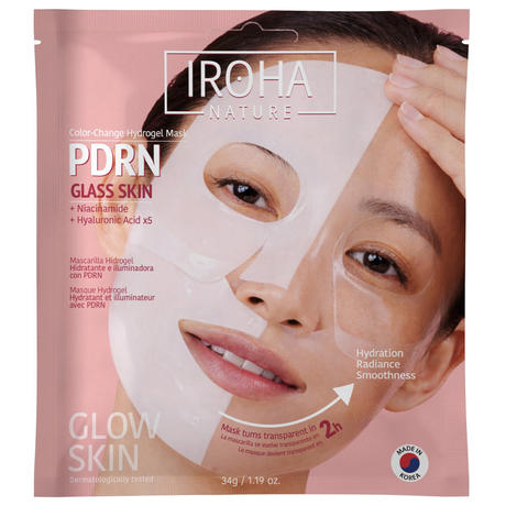 IROHA nature Colour Change Hydrogel Mask PDRN Glass Skin