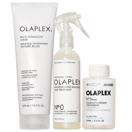 Olaplex Treatment Set (No.0 155ml + No.3PLUS 100ml + Mask 370ml)