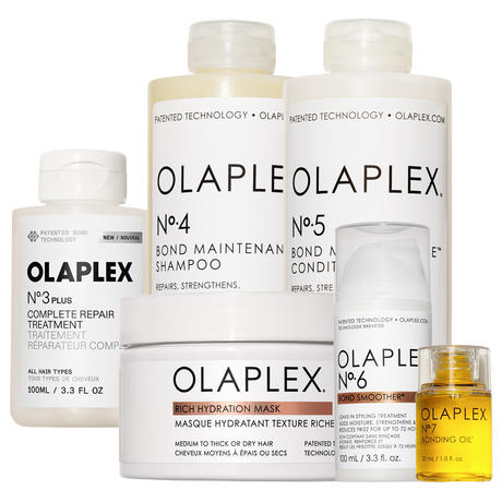 Olaplex Step by Step Set (No.3PLUS 100ml + No.4 250ml + No.5 250ml + No.6 100ml + No.7 30ml + Mask 200ml)