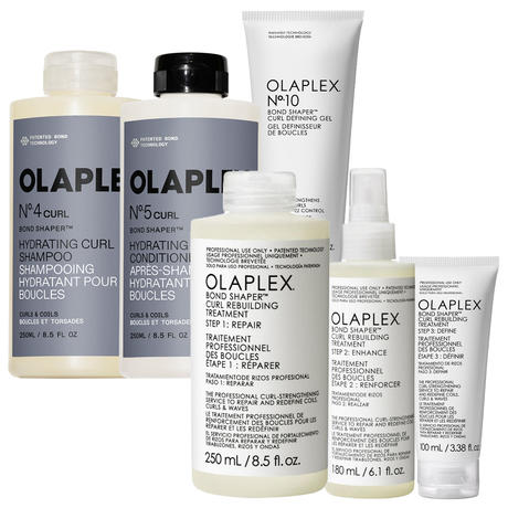 Olaplex Curl Routine Set (No.4CURL 250ml + No.5CURL 250ml + No.10 200ml + Treatment Set 250ml+180ml+100ml)