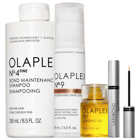 Olaplex Bonding Routine Set (No.4FINE 250ml + No.7 30ml + No.9 90ml + LASHBOND™ Serum 4,5ml)