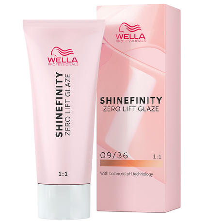 Wella Shinefinity Zero Lift Glaze 09/36 Vanilla Glaze - lichtblond gold-violett 60 ml