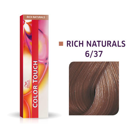 Wella Color Touch Rich Naturals 6/37 Blond foncé doré marron