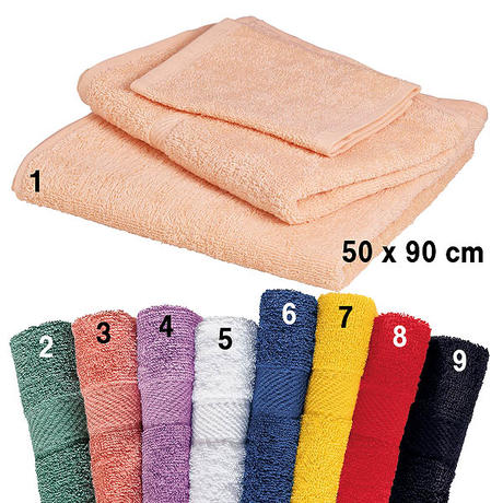 Fripac-Medis Asciugamano di spugna da armadio Albicocca (1)