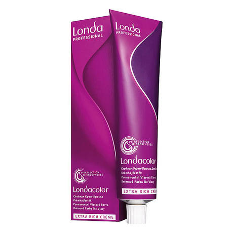 Londa Londacolor Creme-Haarfarbe 7/81 Mittelblond Perl Asch Tube 60 ml