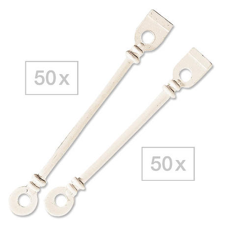 Efalock Rundgummilaschen mit Distanzring