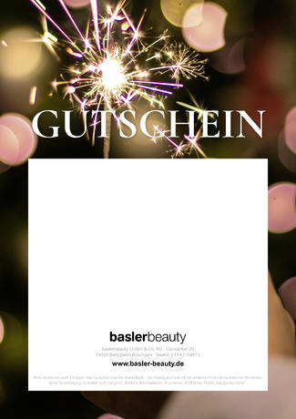 baslerbeauty Geschenkgutschein "Celebration"