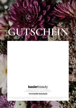 baslerbeauty Geschenkgutschein "Dahlia"
