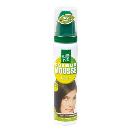 Hairwonder Hennaplus Colour Mousse 1 Black, 75 ml
