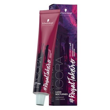 Schwarzkopf Professional IGORA ROYAL #RoyalTakeOver Lucid Nocturnes 3-222 Dark Brown Ash Extra Intensive, Tubo 60 ml