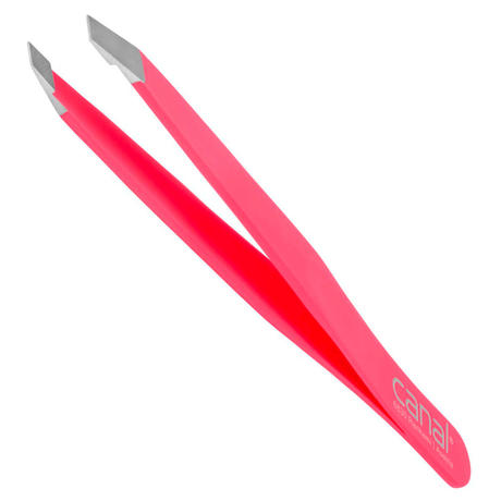 Canal Pince à cheveux, biseautée, satinée, inoxydable, 9 cm