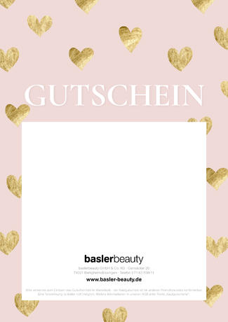 baslerbeauty Geschenkgutschein "von Herzen"