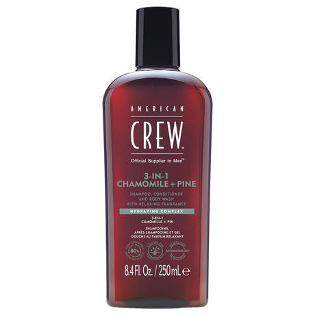 American Crew 3In1 Chamomile & Pine Shampoo, Conditioner & Body Wash