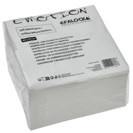 Efalock Emotion Friseur- und Kosmetik-Servietten (200 Stück)