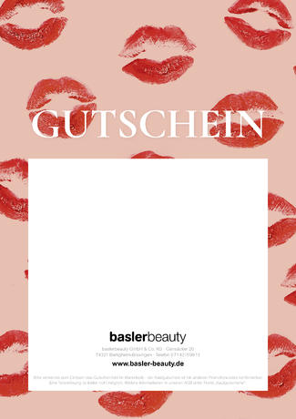 baslerbeauty Geschenkgutschein "Kiss"