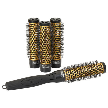 Olivia Garden Set de 4 brosses multifonctions