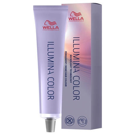 Wella Professionals Illumina Color Permanent Color Creme 7/42 Mittelblond Rot-Matt Tube 60 ml