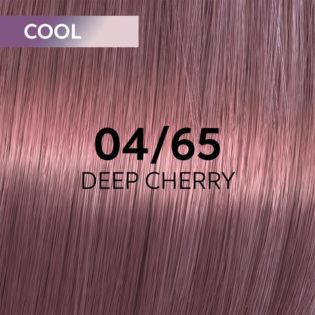 Wella Shinefinity 04/65 Deep Cherry - mittelbraun violett-mahagoni 60 ml