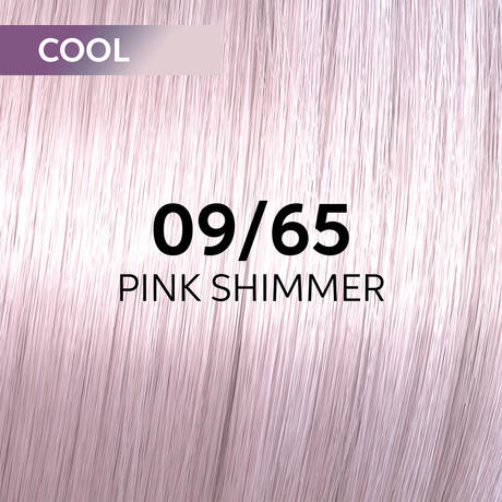 Wella Shinefinity 09/65 Pink Shimmer - lichtblond violett-mahagoni 60 ml