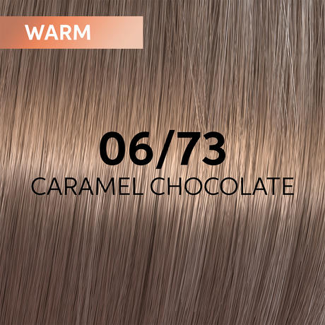 Wella Shinefinity 06/73 Caramel Chocolate - dunkelblond braun-gold 60 ml